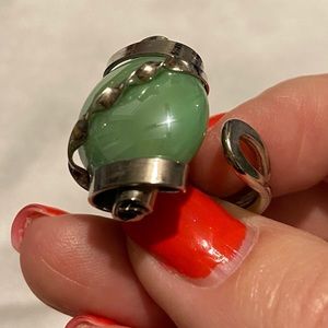 Cool shiny green ring!